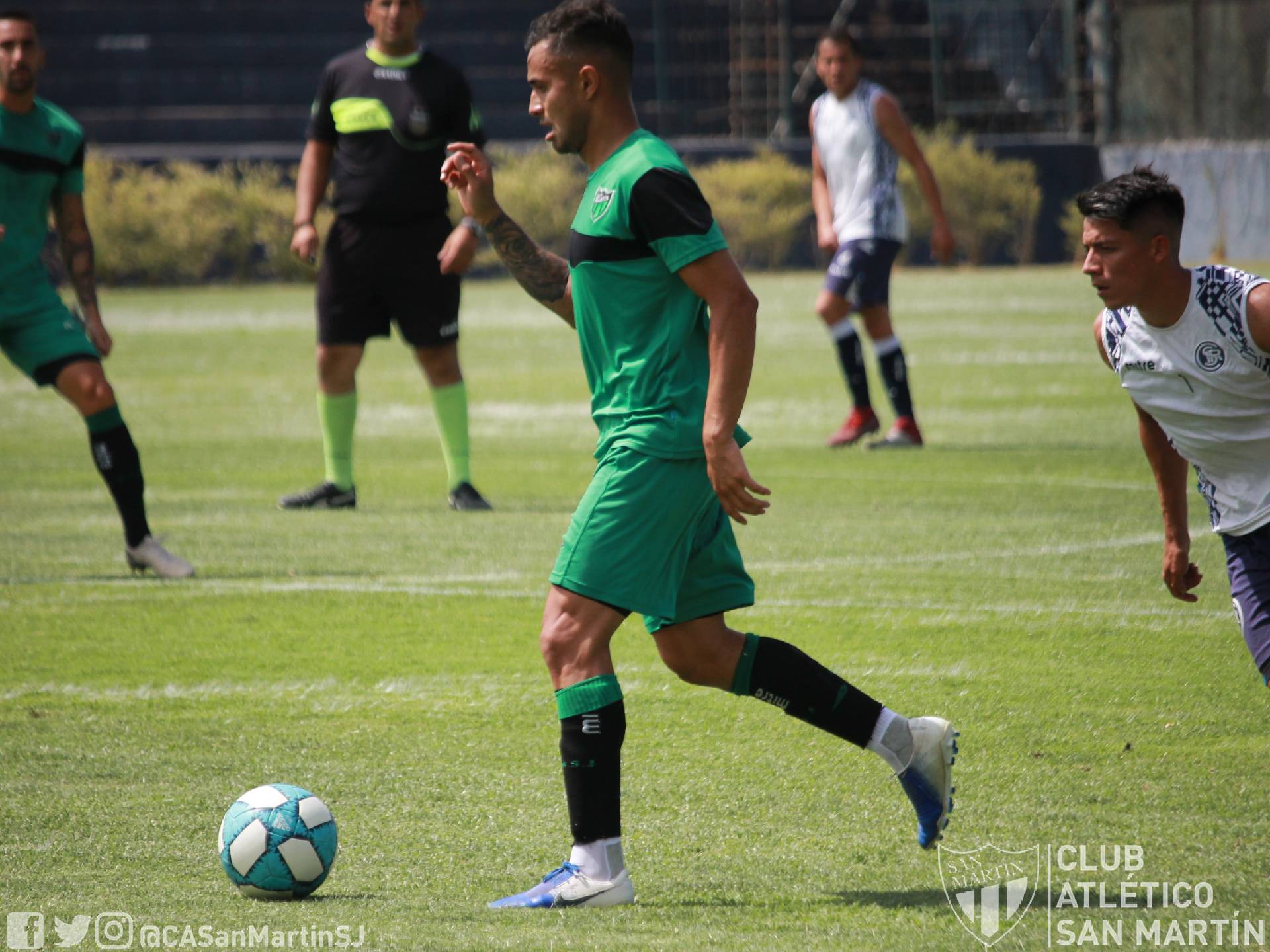 En Mendoza, San Martín ganó su primer amistoso con gol de Brian Benítez
