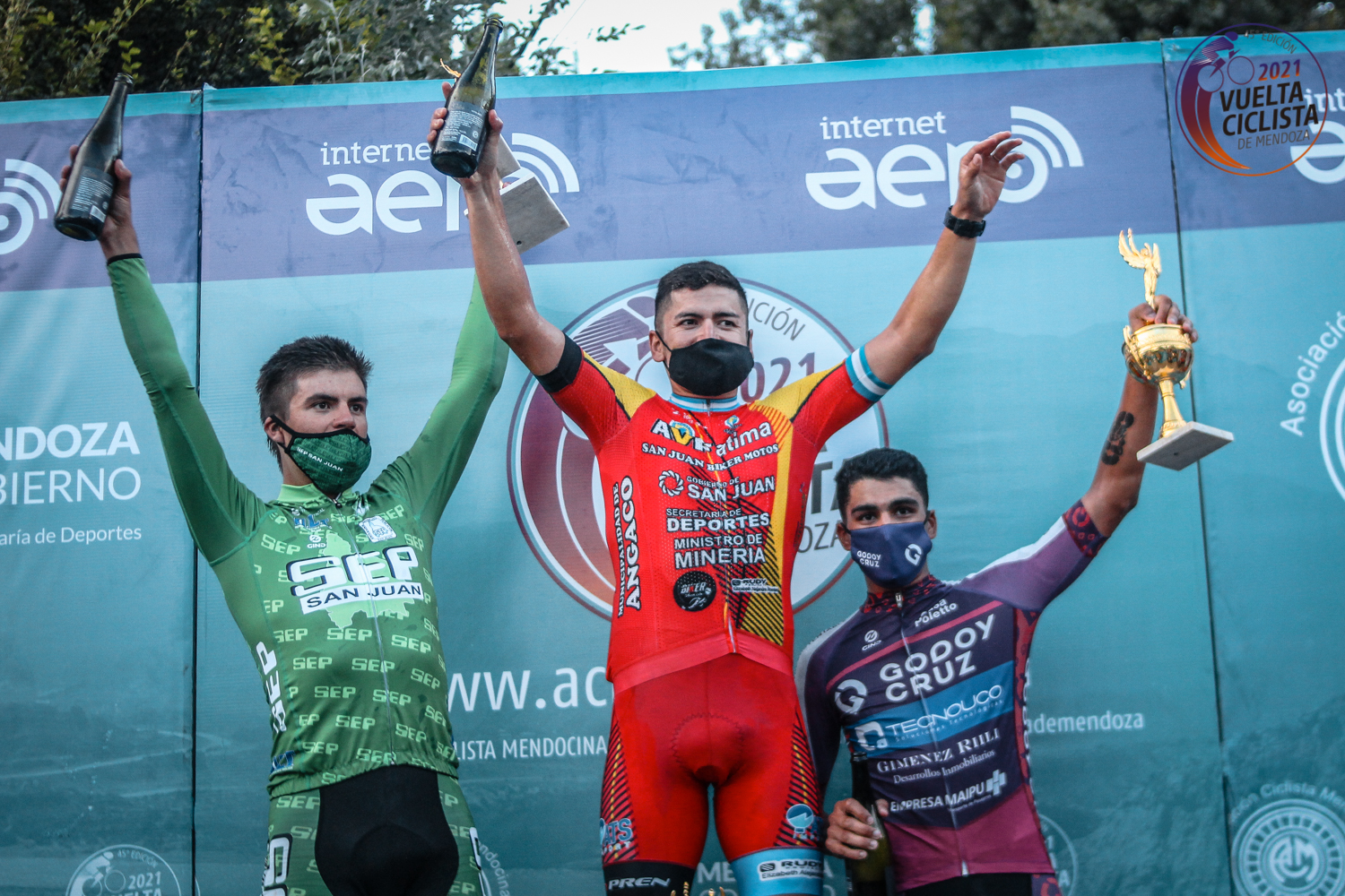 El sanjuanino Nicolás Naranjo sigue al frente en la Vuelta de Mendoza