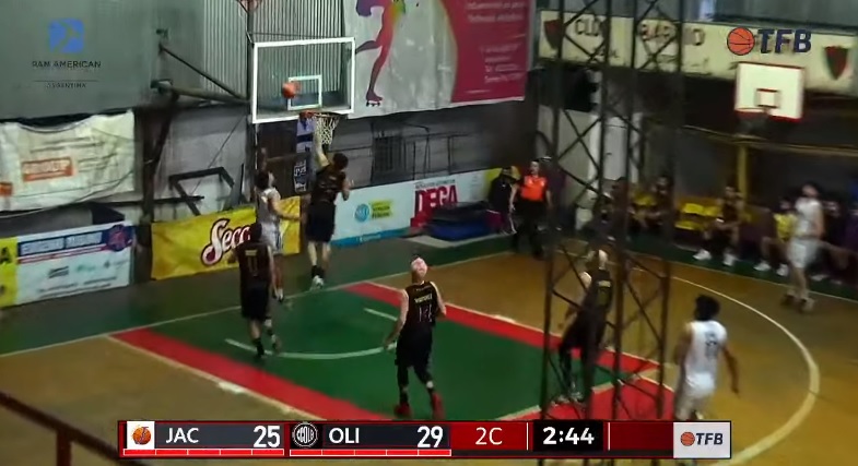 Jáchal ganó el primer partido del cuadrangular: venció a Olímpico 66 a 63