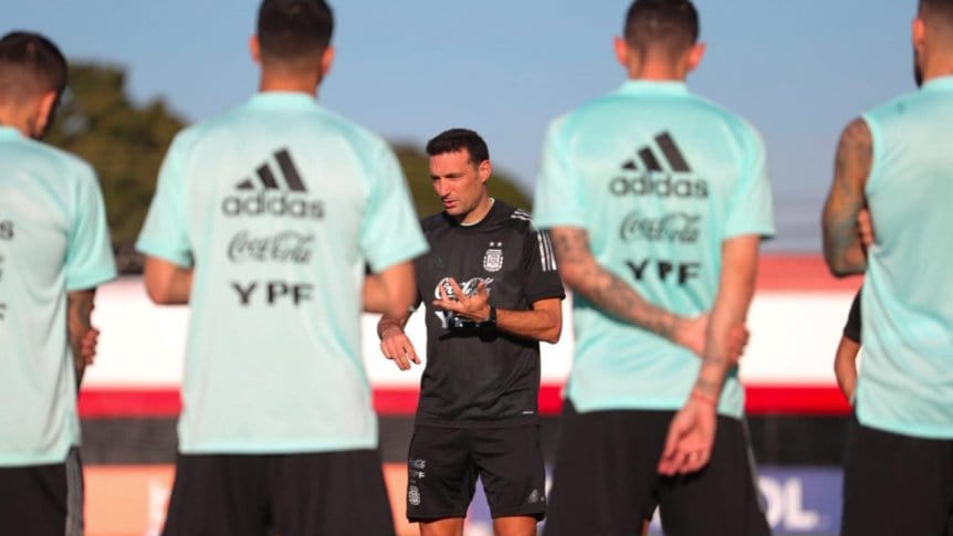 Selección Argentina: las dudas de Scaloni para la final ante Brasil