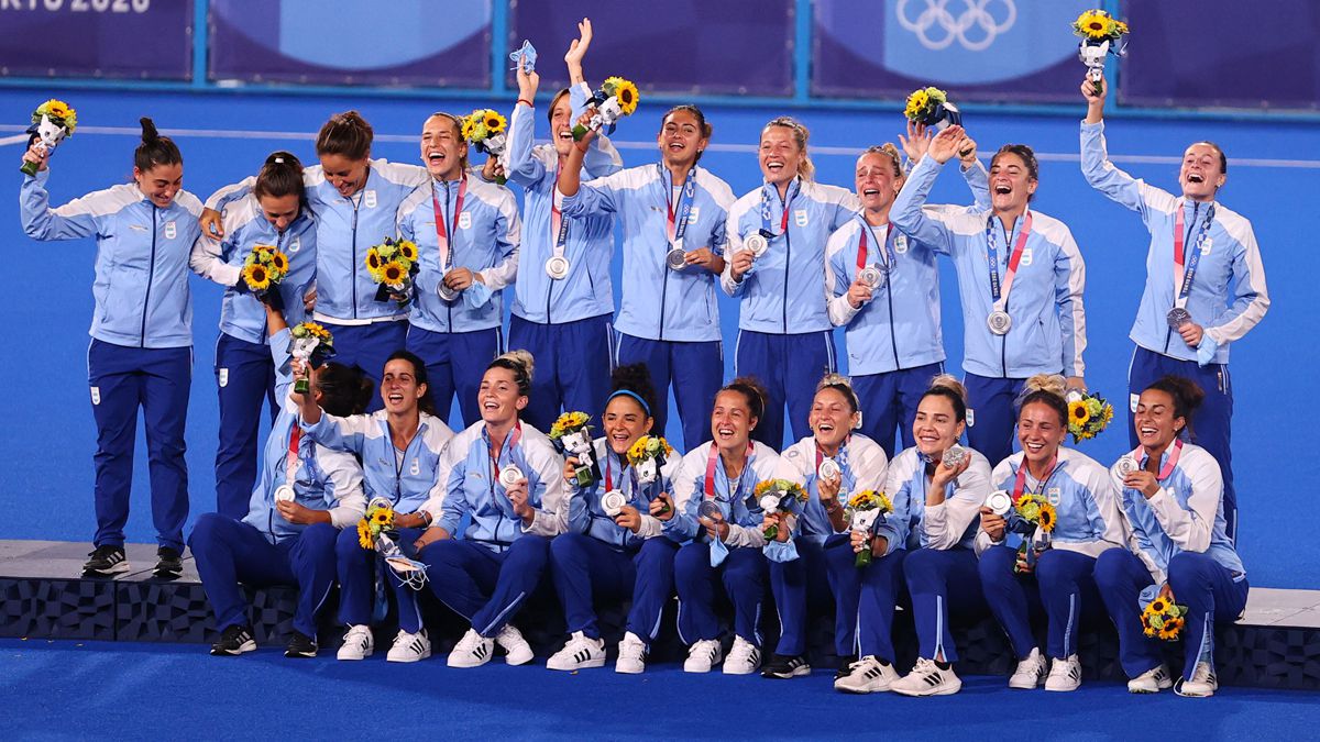 Las Leonas se quedaron con la medalla plateada en Tokio 2020