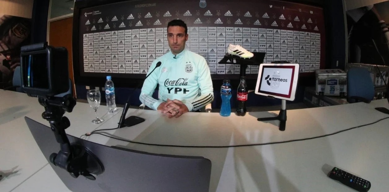 Scaloni:“Contra Brasil jugaremos en San Juan, a todos nos gusta jugar en el interior”