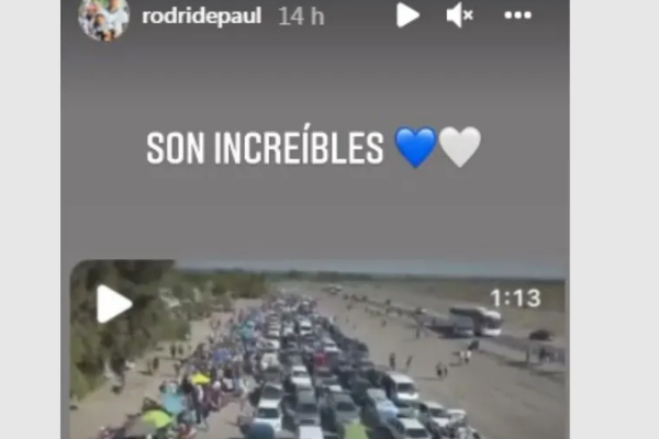 Rodrigo De Paul elogió a los hinchas sanjuaninos