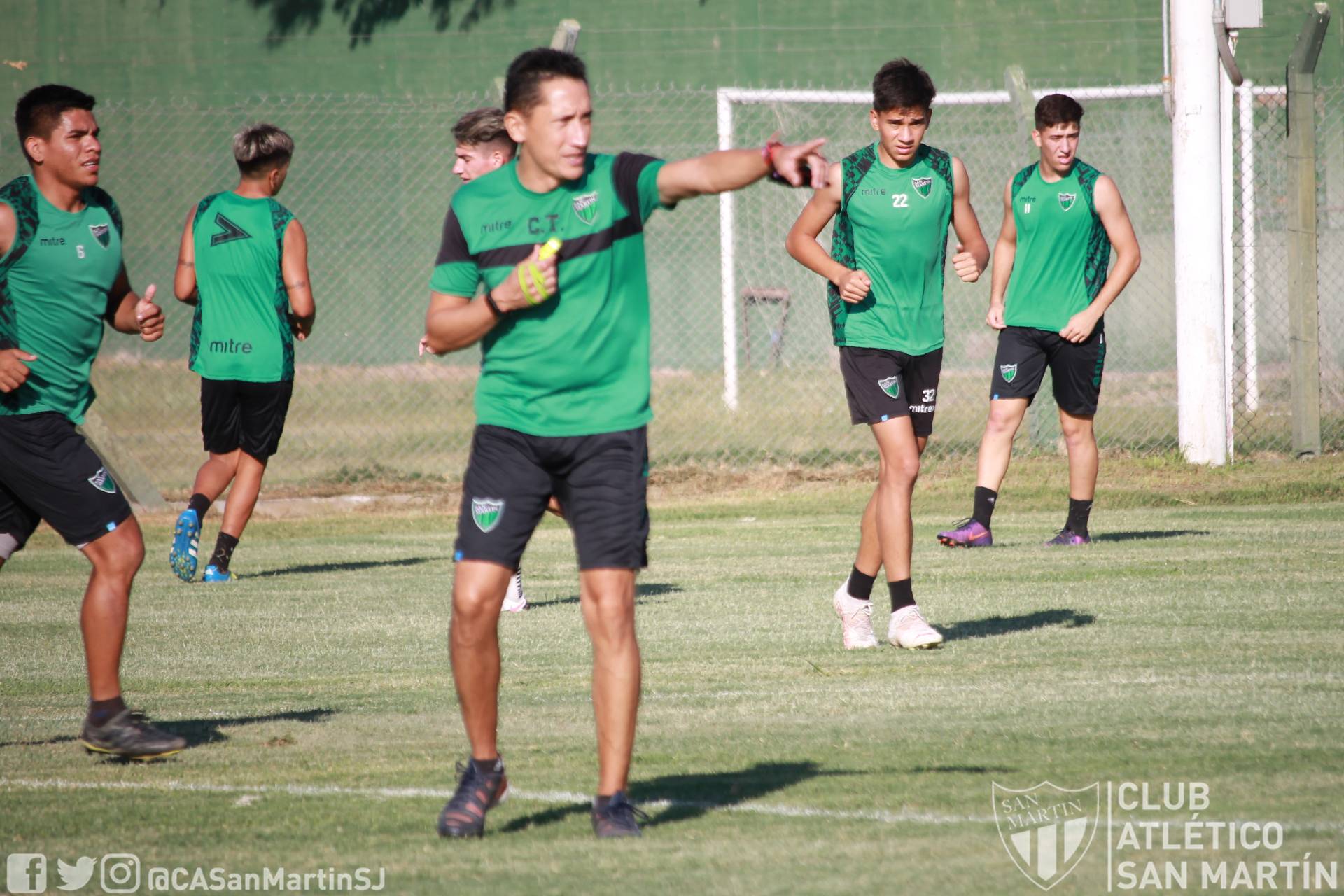 San Martín comenzó la pretemporada en Concepción