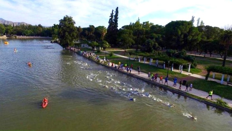 Importante cantidad de sanjuaninos en el Triatlón Vendimia, en Mendoza