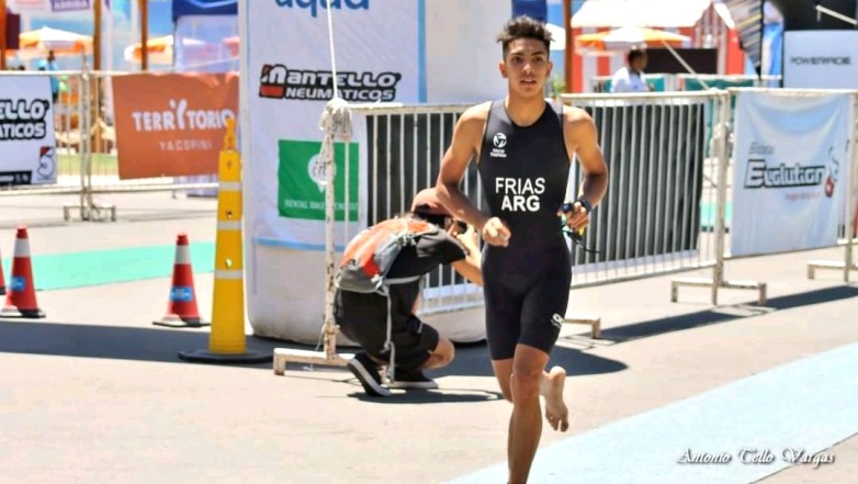 El sanjuanino Luciano Frías se quedó con el Triatlón Vendimia