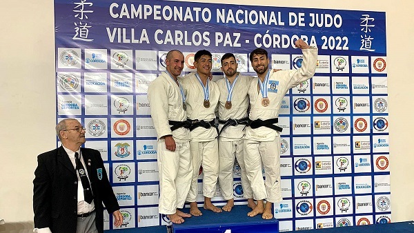 Cuatro sanjuaninos subieron al podio en el Nacional de Yudo