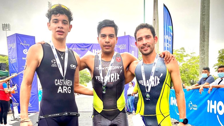 Thomas Castañeda Maldonado hizo podio en el nacional mexicano de duatlón