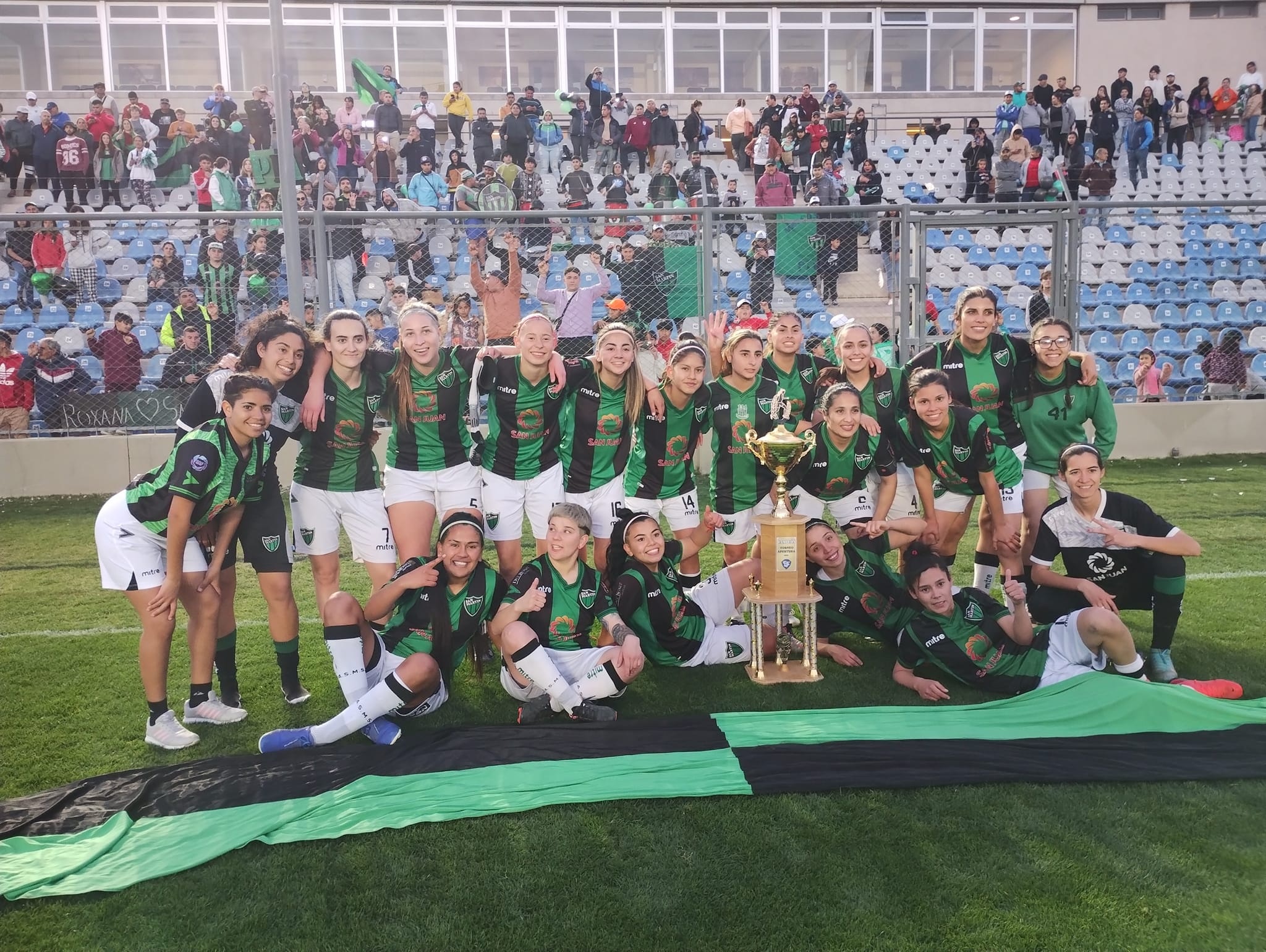 San Martín campeón del Fútbol Femenino