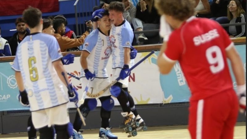 La Selección Argentina Sub 19 goleó a Suiza en su debut