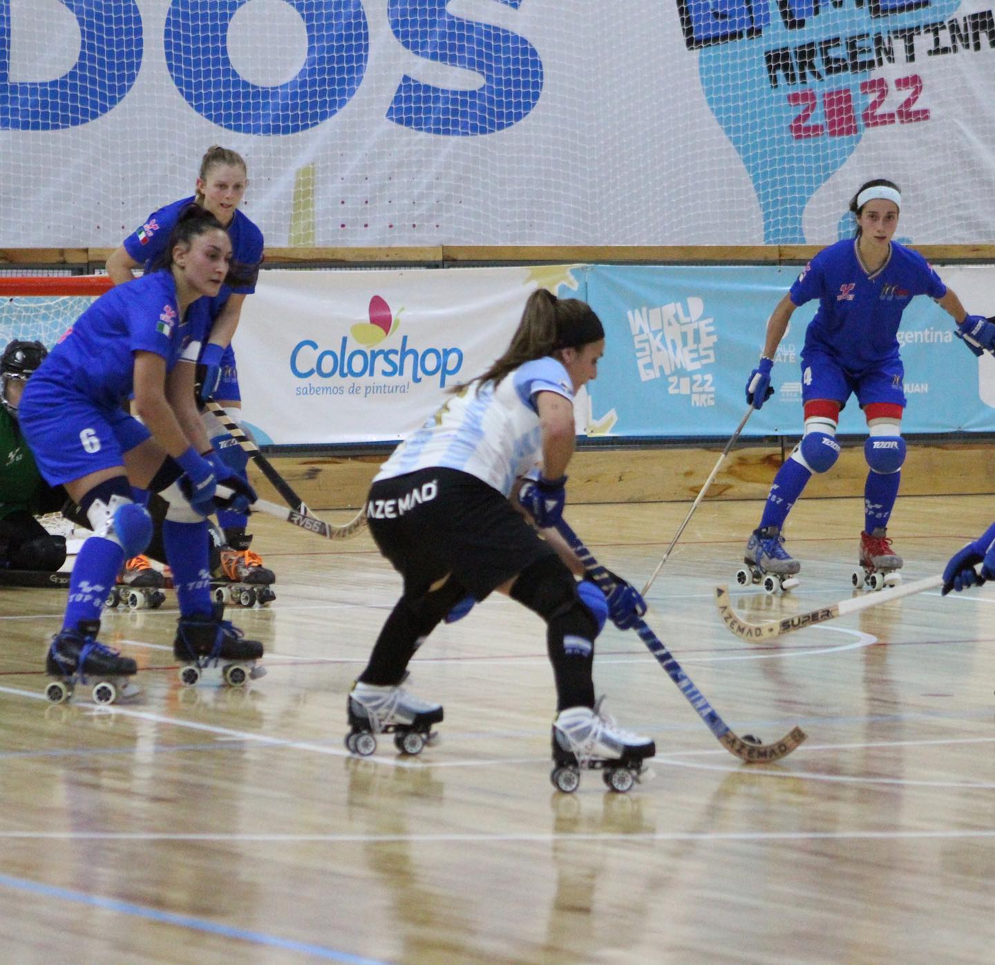 Seguí la segunda fecha del Mundial de hockey sobre patines femenino