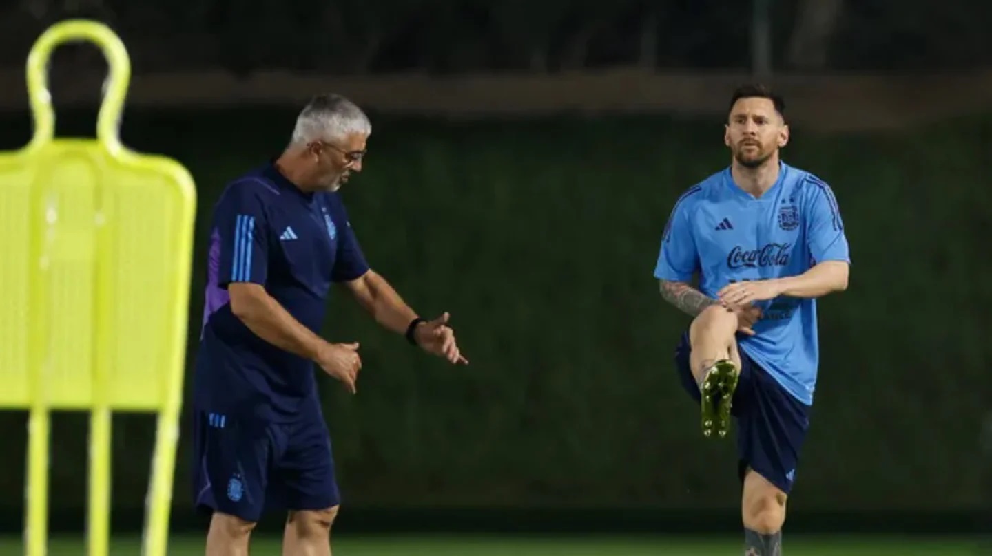 Messi entrenó diferenciado a 48 horas de jugar ante México