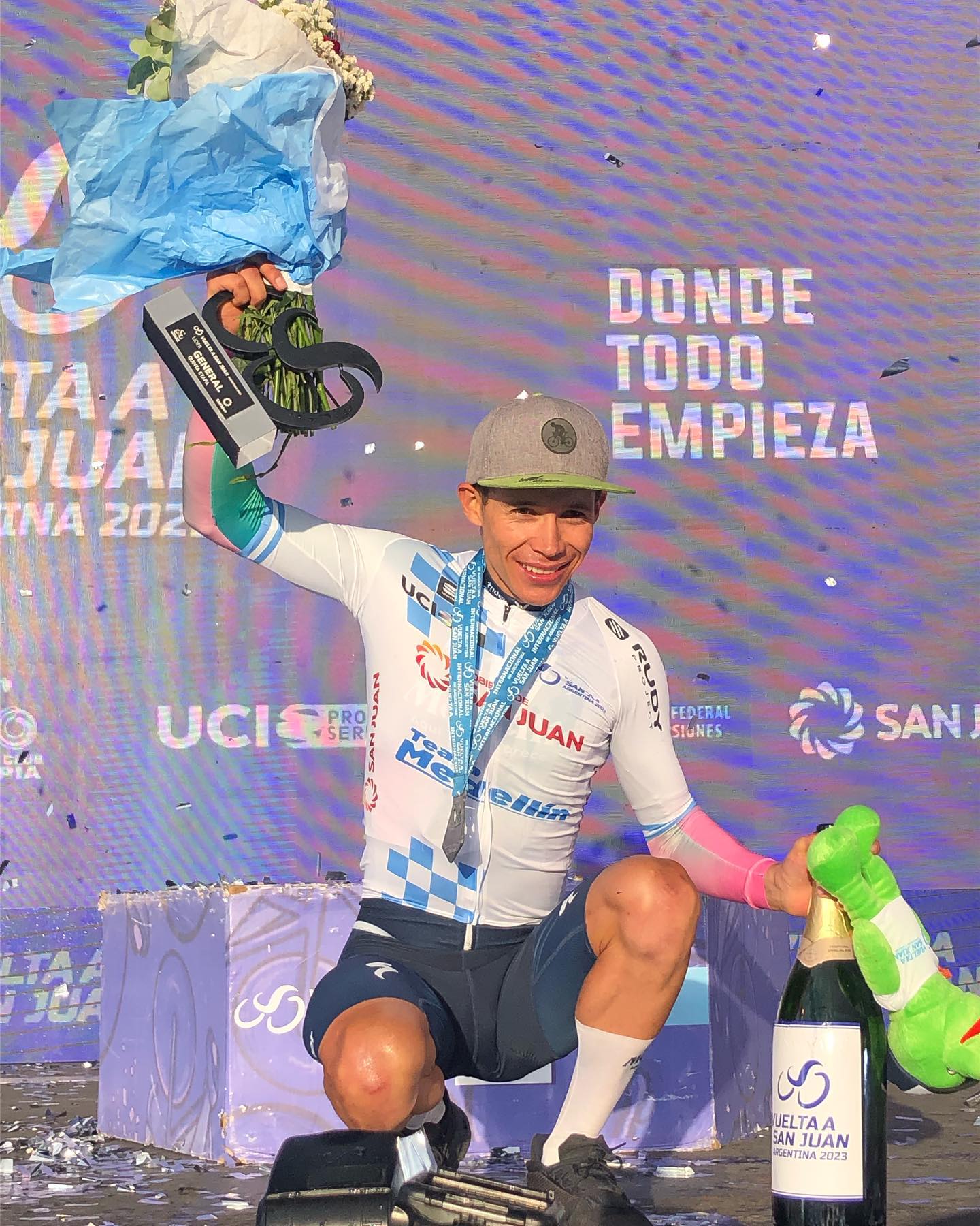 “Superman” López voló en el Alto Colorado