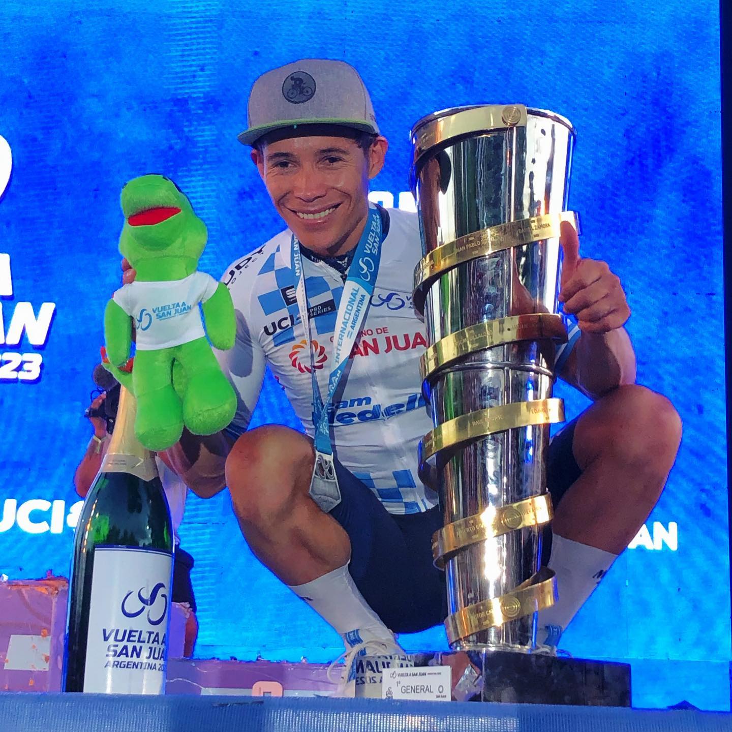 Miguel Ángel Lopez coronó ganador de la 39° edición de la Vuelta a San Juan