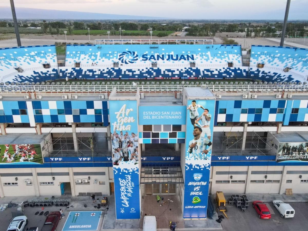 El Estadio San Juan del Bicentenario posible sede para el Mundial 2030