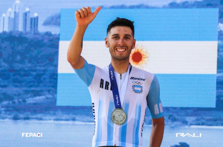 Ciclismo: Nicolás Tivani, subcampeón panamericano