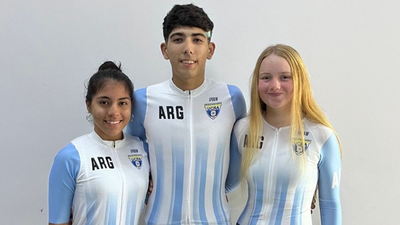 Tres sanjuaninos listos para el Panamericano Junior de ciclismo en Paraguay