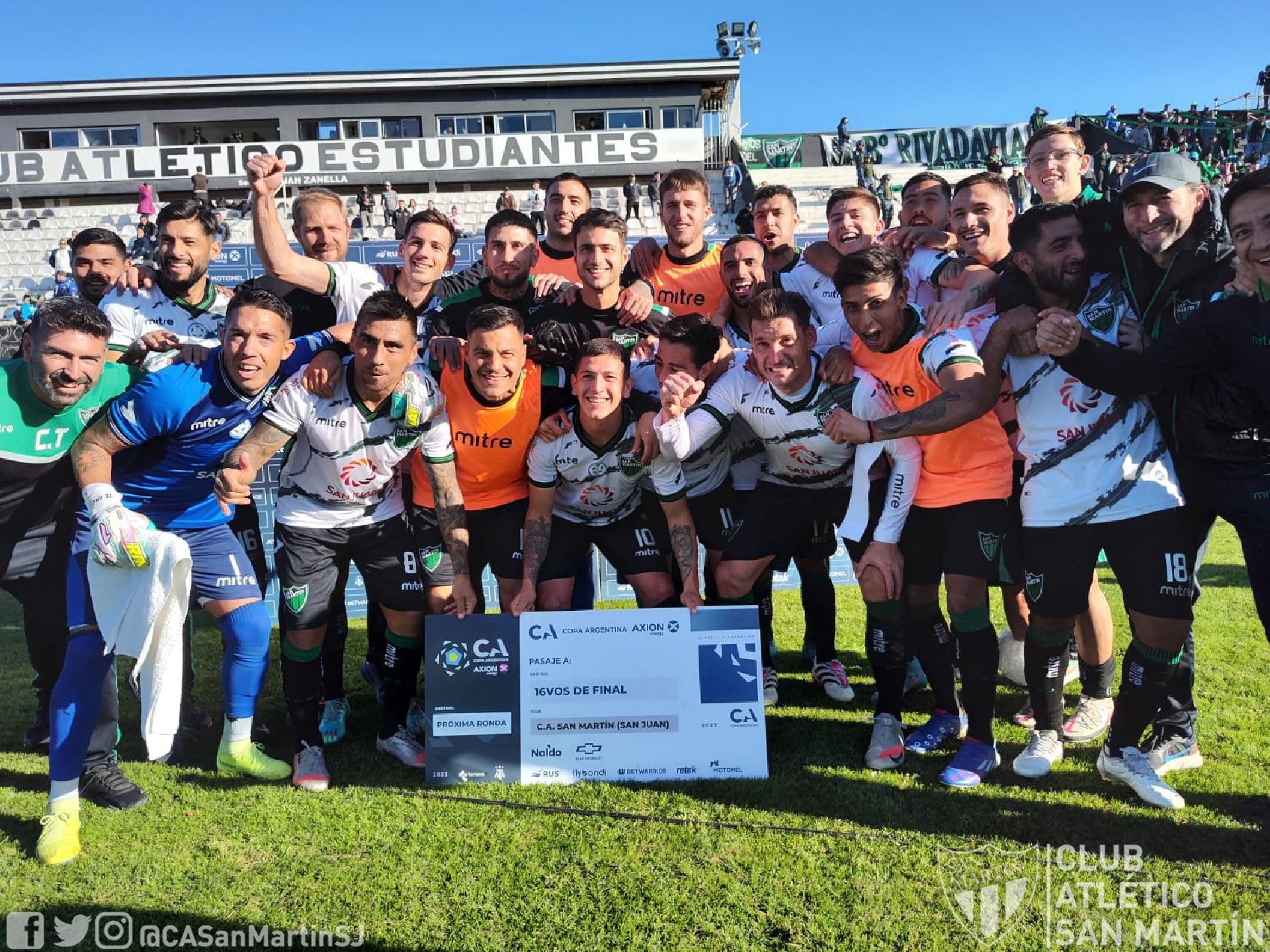 Con gol de Blanco de penal, San Martín venció a Aldosivi sobre la hora