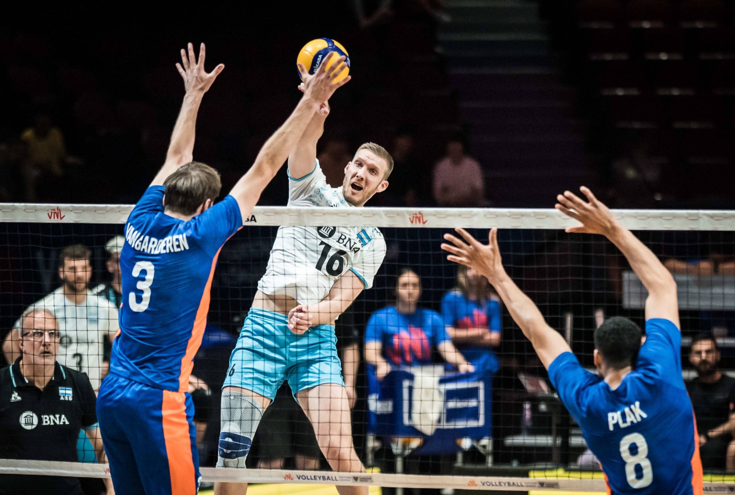 Argentina triunfó ante Países Bajos y cerró un inicio histórico en la VNL