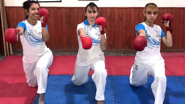 Karatecas sanjuaninas sueñan con el Panamericano de Chile
