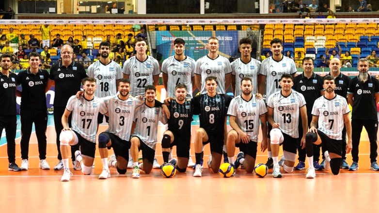 Argentina comenzó ganando en el Sudamericano de Brasil