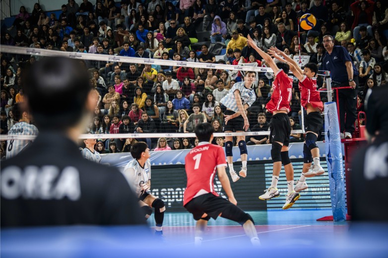 Mundial U-19 de Vóley: Argentina cayó ante Corea y jugará por 9° al 16° puesto