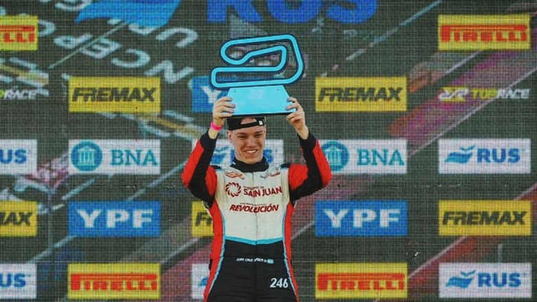 Juan Cruz Roca volvió a la victoria en San Jorge