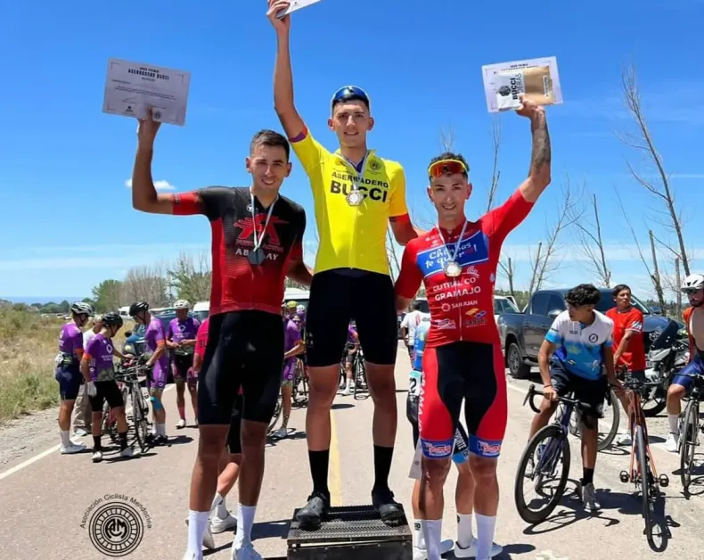 Gerardo Tivani, hace podio en Mendoza