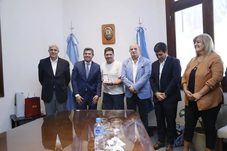 Copa Intercontinental: Orrego recibió al comité organizador