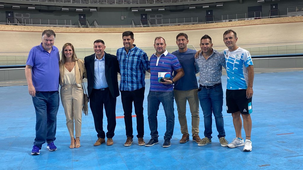 El Velódromo recibió la visita de una comitiva de Brasil