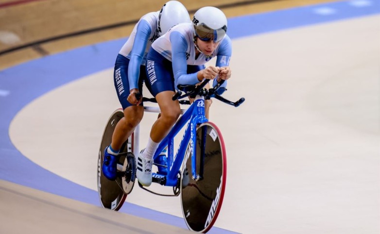 Gran actuación de Majo Quiroga en el Mundial de Pista