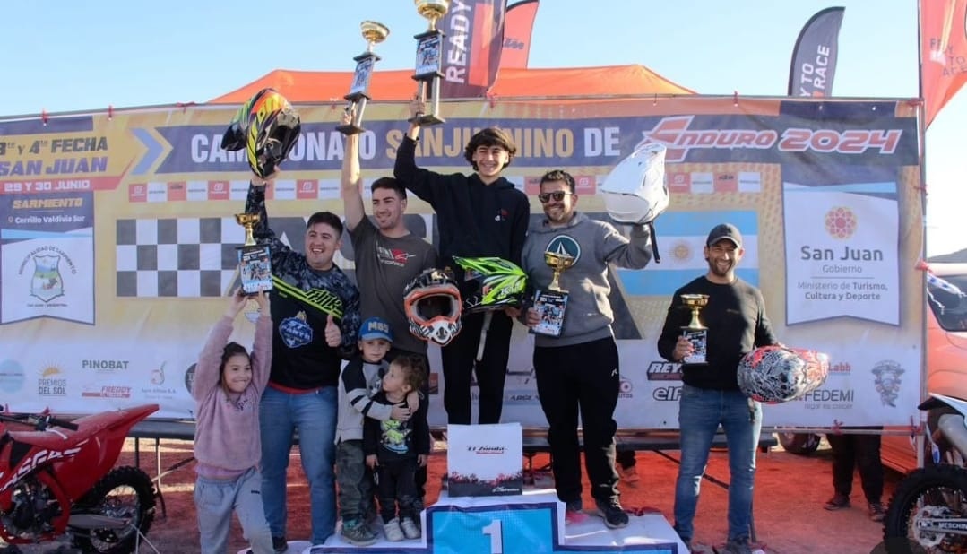 El Campeonato Sanjuanino de Enduro disputó doble fecha en Sarmiento