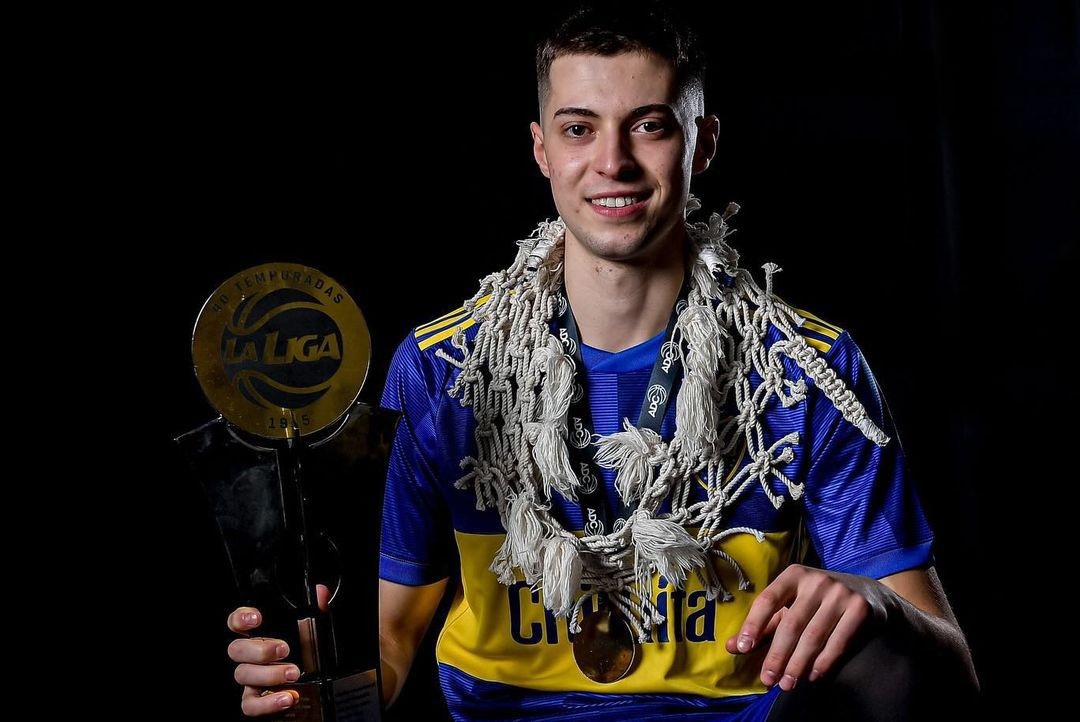 Juan Martin Guerrero campeón de la Liga Nacional de Básquet
