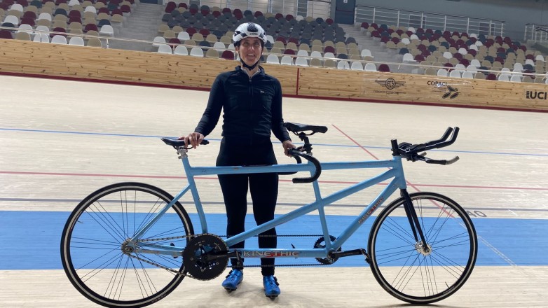 Majo Quiroga, en la víspera del viaje a París