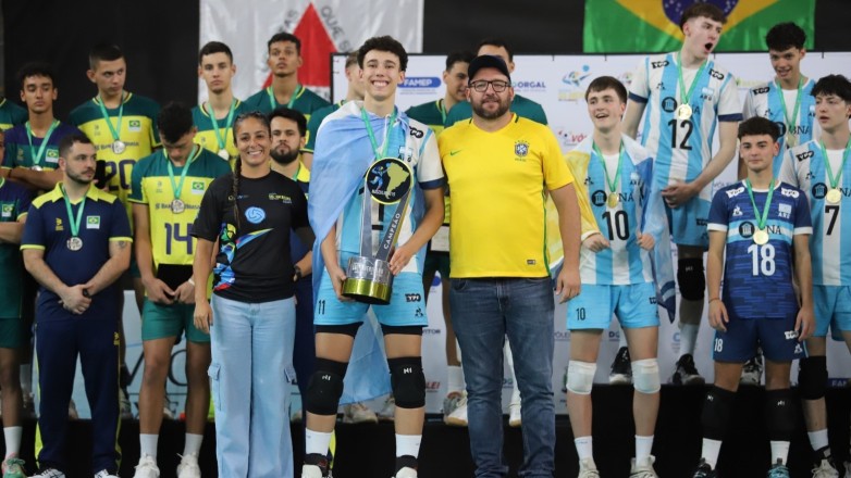Con dos sanjuaninos, Argentina se quedó con el Sudamericano U19 en Brasil