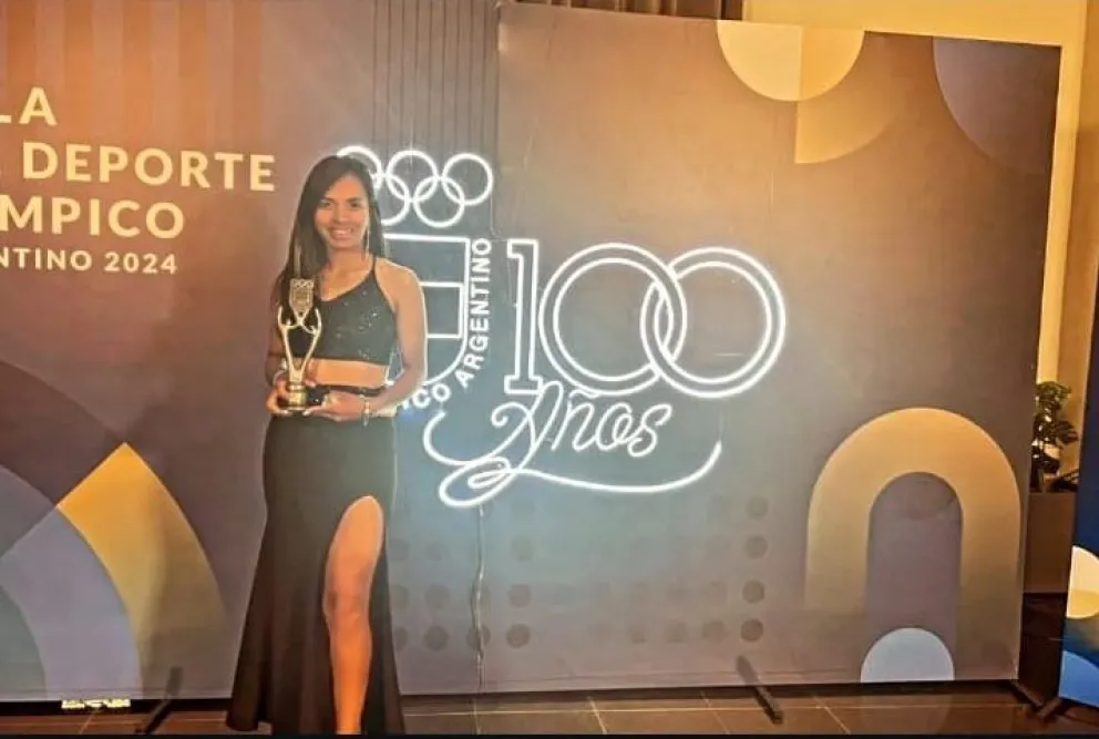 La sanjuanina Maribel Aguirre premiada en la Gala Olímpica 2024
