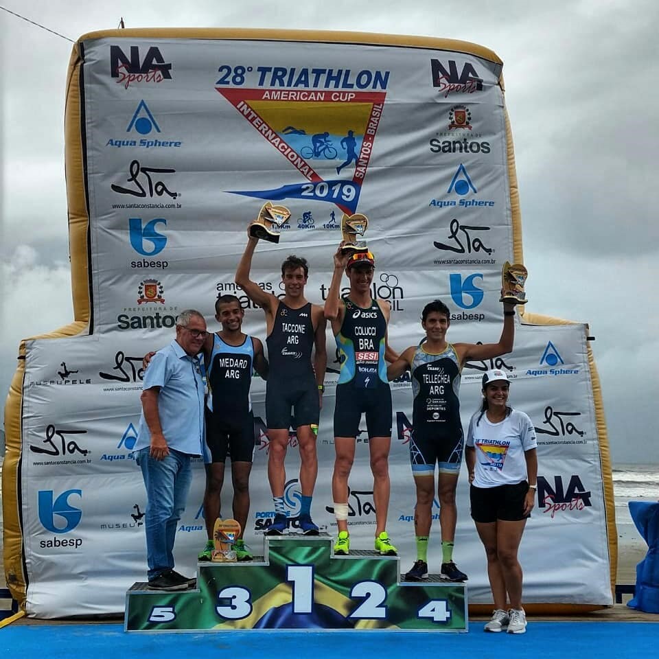 Medard y Tellechea compartieron podio en Brasil