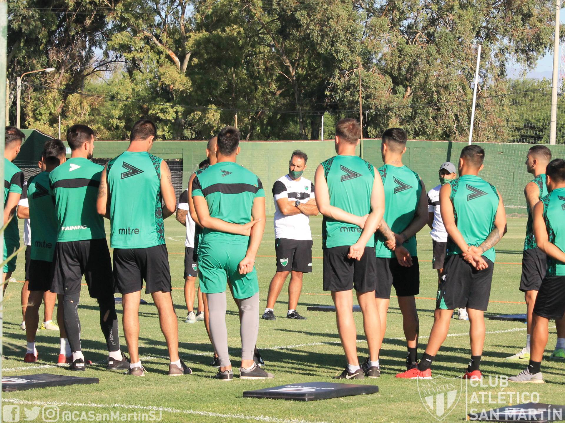San Martín comenzó con la pretemporada