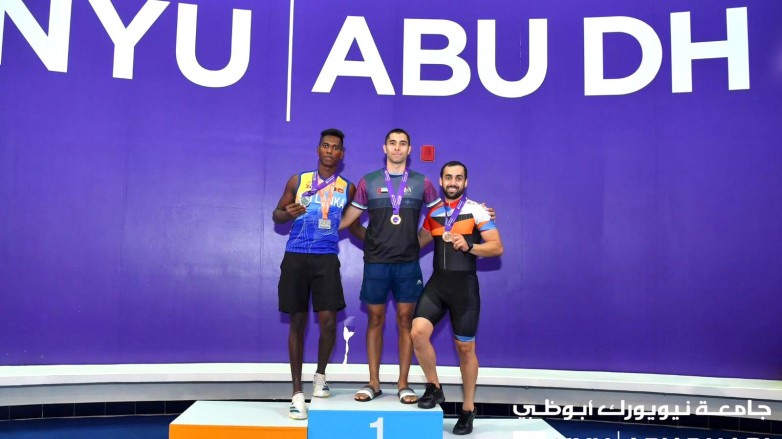 Triatleta sanjuanino ganó la medalla de oro en el circuito de Abu Dabi