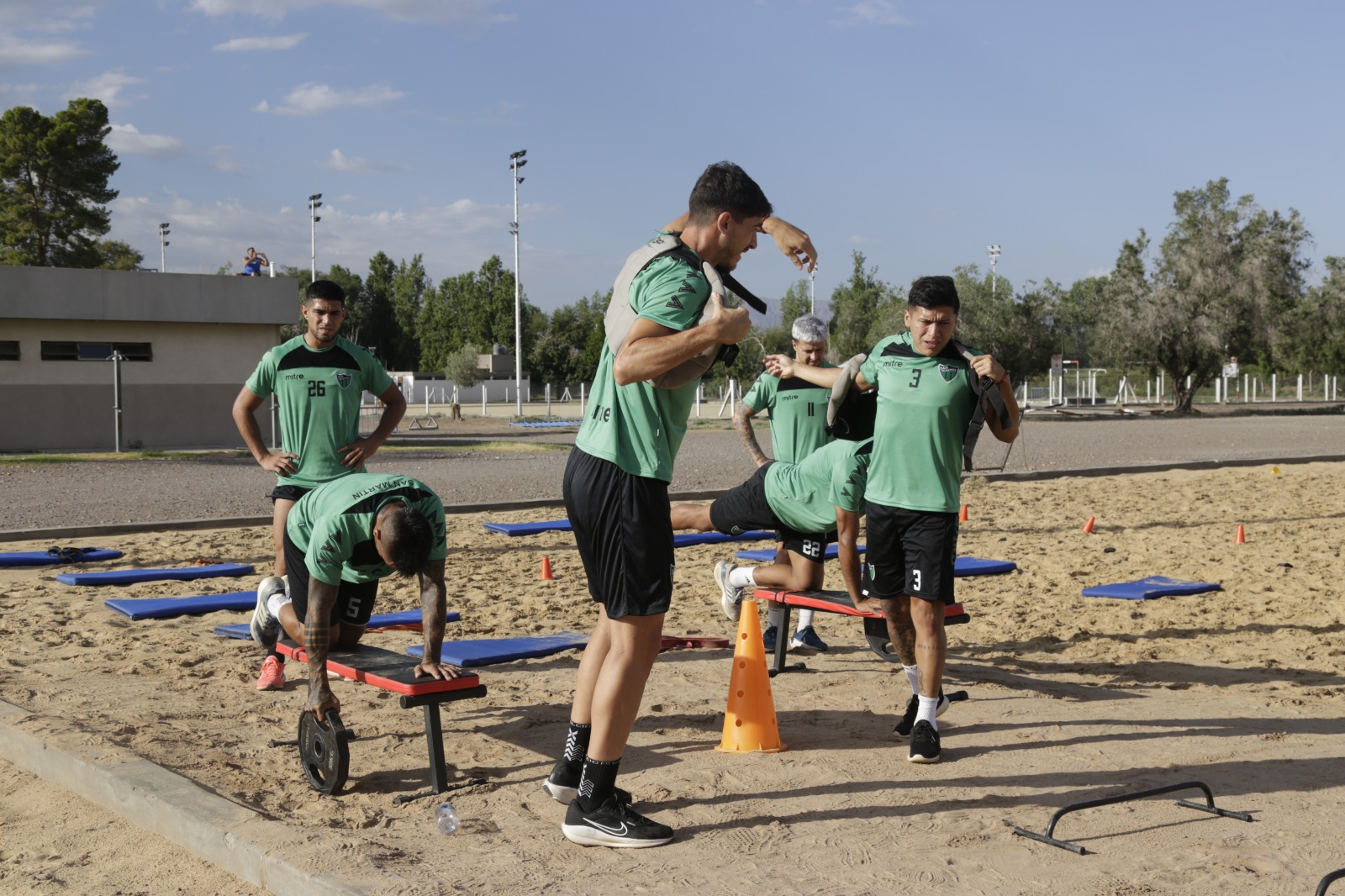 San Martín viaja a Mendoza para sus primeros amistosos