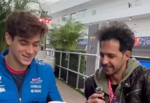 Un sanjuanino cumplió un sueño: su auto en miniatura llegó a manos de Franco Colapinto